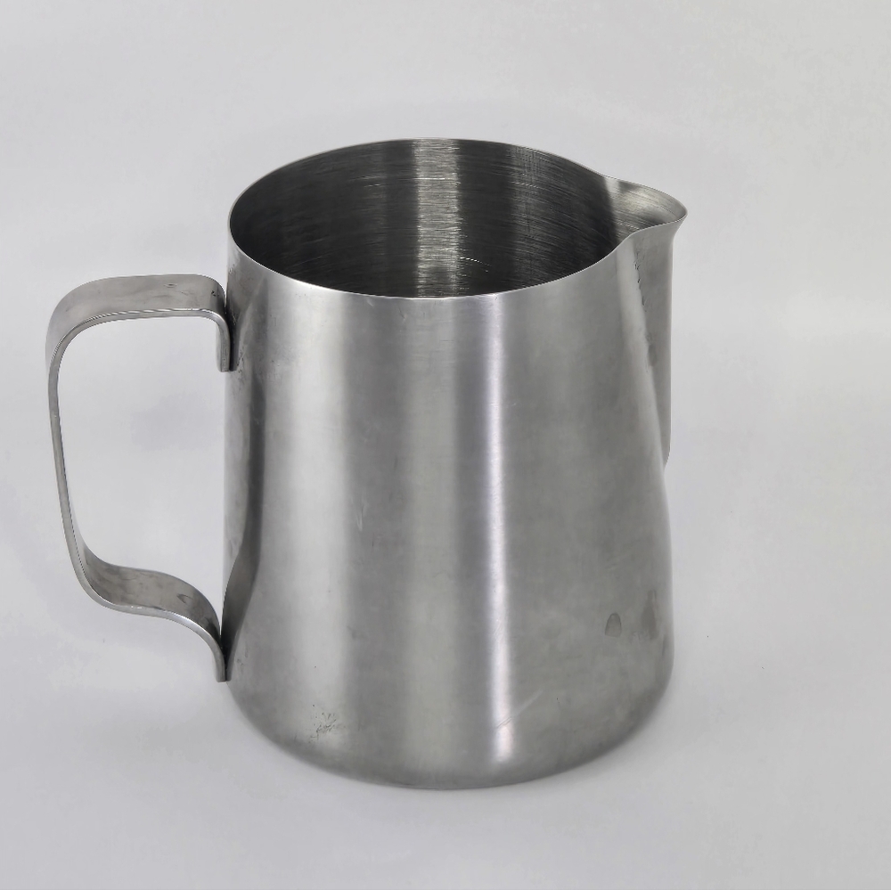 Silver Tone Pitcher For Steamer